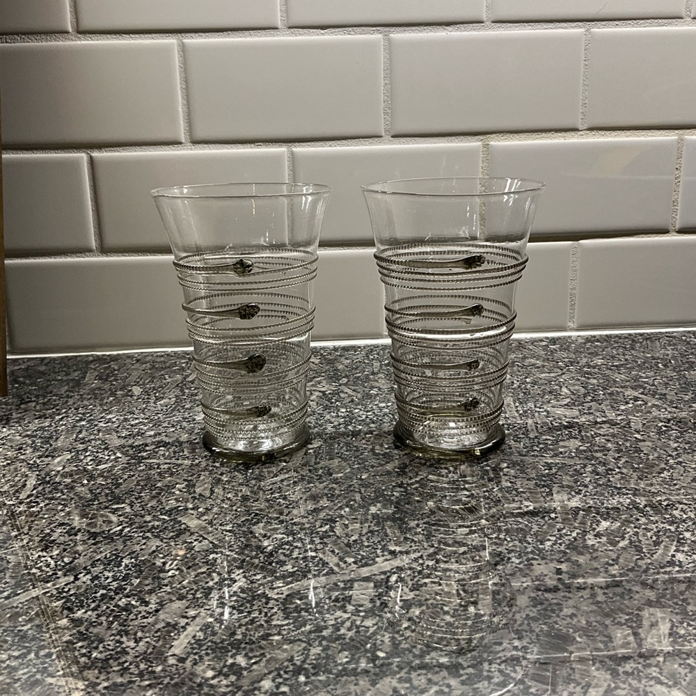Two Juliska glasses